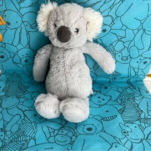 Sold ✅RETIRED Jellycat Bashful Koala Small 8" Gray Plush Lovey Plush